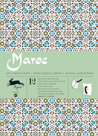 Gift Wrapping Paper Book. Maroc