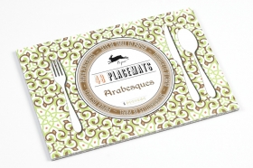 Placemat Pad: Arabesques