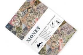 Gift Wrapping Paper Book. Money