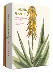 Healing Plants: 16 Detailed Notecard Set